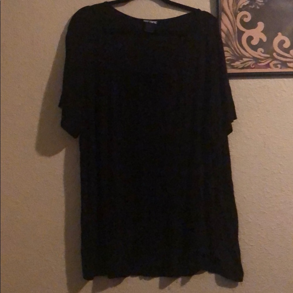 Fishnet V-Neck Shirt